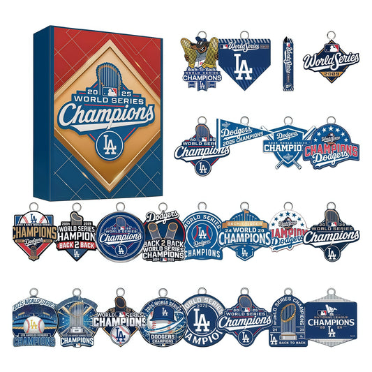 🏆2025 Los Angeles Dodgers World Series Ornament Advent Calendar