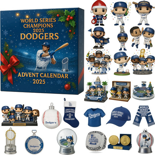 🏆Limited Edition A- 2025 World Series Champions Dodgers Advent Calendar