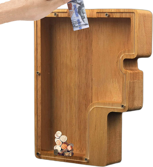 🔥LAST DAY 50% OFF🔥Piggy Bank-Wood Gift For Kids